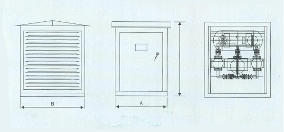 Basic external structure drawing